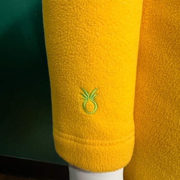 Dudley Stephens Park Slope Polar Fleece-Yellow - Picture 6 of 8